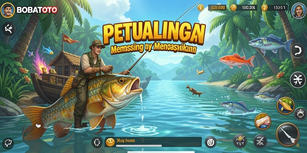 Tangkapan ikan besar dalam permainan BOBATOTO.