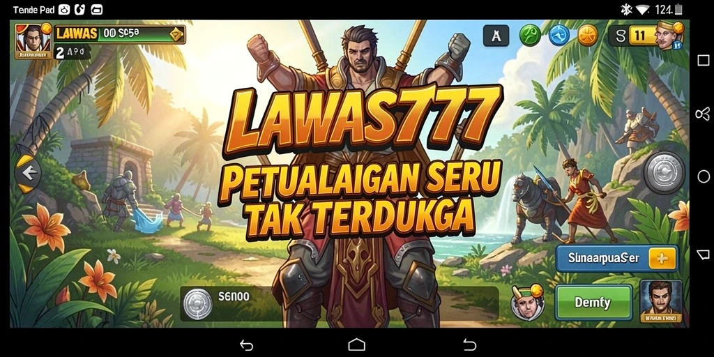 Tampilan gameplay seru di LAWAS777 dengan petualangan menantang.