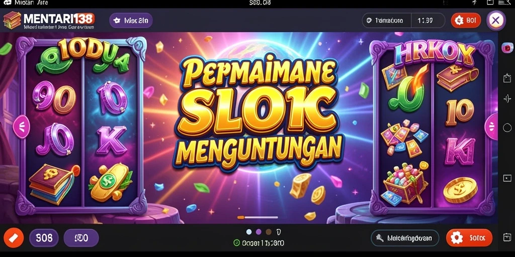 Screenshot MENTARI138 menunjukkan gameplay slot yang menarik dan interaktif.