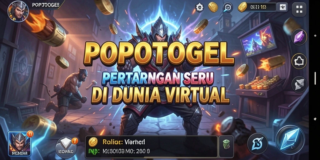 Gameplay seru dengan pertarungan mendebarkan di POPOTOGEL.