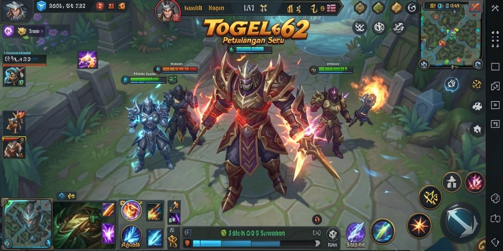 Tampilan gameplay menakjubkan dalam dunia MMORPG TOGEL62.