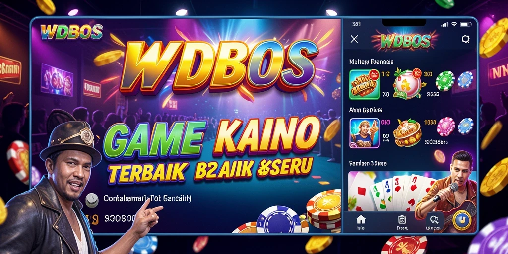 Gameplay seru dari WDBOS dengan berbagai jenis permainan Kasino.